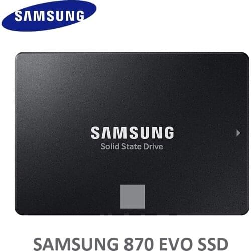 SAMSUNG SSD 870 EVO 1TB 500GB 250GB MLC 2.5 Inch SATA III 6.0 Gb/s Internal SSD Support Laptop Desktop PC Solid State Disk