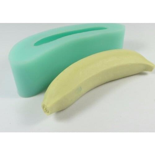 Bananas Aroma stone moulds bananas candle mould banana Silicone molds banan soap mold silicone soap molds fruit silica gel die