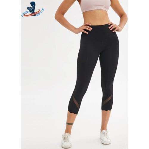 DEEPSENCE Workout Sports Leggings Womens scrunch bum Push Up Leggings Yoga Pants Seamless Fitness Clothing Fportswear Tights