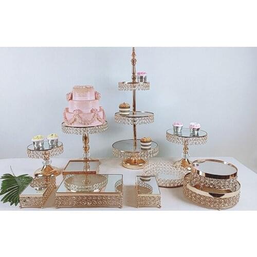 Cake Tool Set Dessert Pastry Display Stand Glass Cover Party Holiday Decoration Tall Cake Tray Home Decoration
