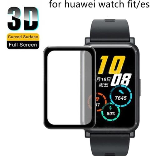 Unthin Soft TPU HD Clear Protective Cover Film For Huawei Honor ES Smart Watch Full Screen Protector Cover For Huawei Watch Fit