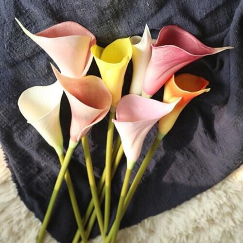 1Pc Artificial Callalily Flower Arrangement Wedding Party DIY Furniture Decor Wedding Decoration Festival Supplies