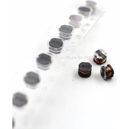 10PCS/LOT CD43 47uH 47UH 470 SMD Power Inductor 4.5*4.0*3.2mm SMD Inductance