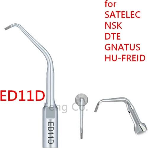 ED11D Dental Ultrasonic Scaler Tips Scaling Endo Perio Fit SATELEC NSK DTE GNATUS HU-FREIDY Handpiece Dentist Teeth Whitening