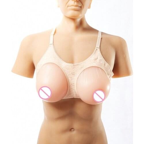 Hot Sale Large Silicone Forms Real Breast Bust Silicone Tits for Crossdresser 3600g/pair,tear Drop Silicone Breast
