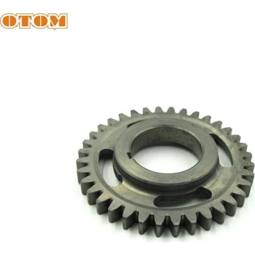 OTOM Motorcycle Accessories Balance Shaft Main Gear Metal Driving Teeth For ZONGSHEN KAYO K6 BSE Xmotos ZS250GY-3 4 Valves Parts