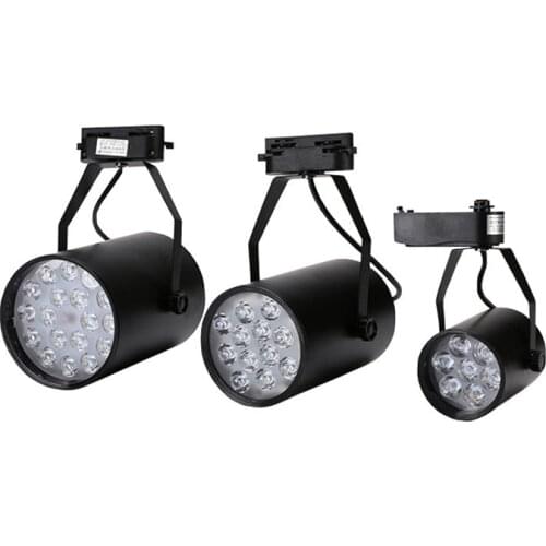 High-power track light 7W 12W 15W 18W, family hotel clothing store background wall indoor track lighting