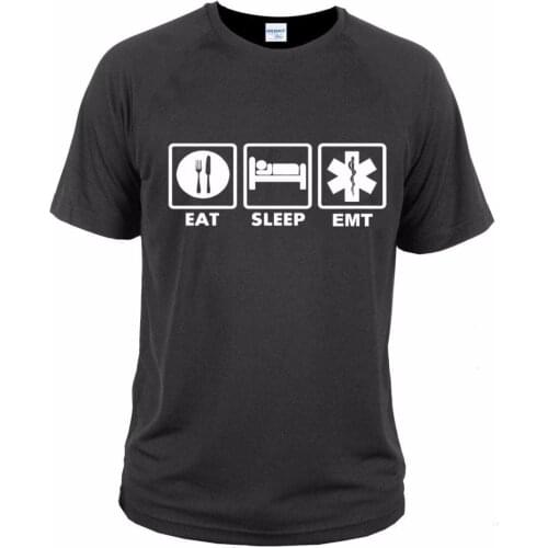 Newest Style 3D Printed Men T Shirt EMT | Emergency Medical Technician , Paramedic logo Tee Shirts
