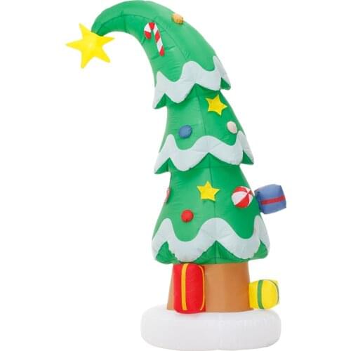 Christmas Tree Inflatable Dolls Red Eye Yard Air Decoration Yard Garden Halloween Inflatable Props