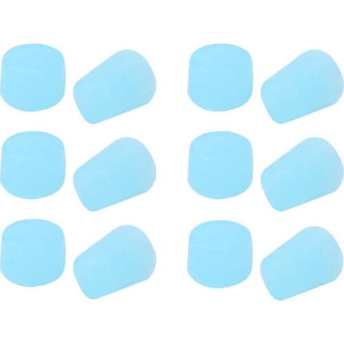 6pairs Silicone Ear Plugs Noise Reduction Moldable Reusable Earplugs Ear Care for Sleeping Sleep Noise