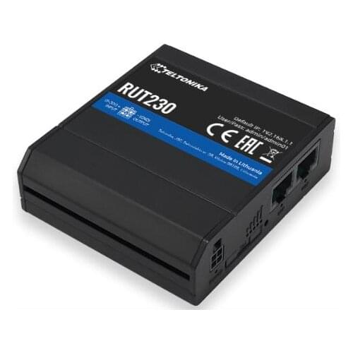 Off-the-Shelf RUT230 SDK Support 3G Router WLAN, LAN, WAN, 1 Din 1 RUT23001E000