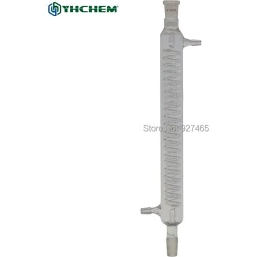 YHChem 600mm 29/32 Glass Reflux Condenser Lab Chemistry Glassware ISO Standard Durable Quality