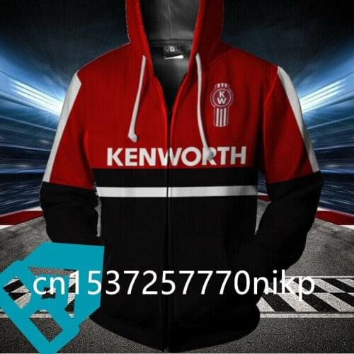 2021 New Kenworth Mens Hoodie High Quality Mens Pullover Sweatshirt 3D Anime Super Dalian Hoodie Hip Hop Harajuku Streetwear