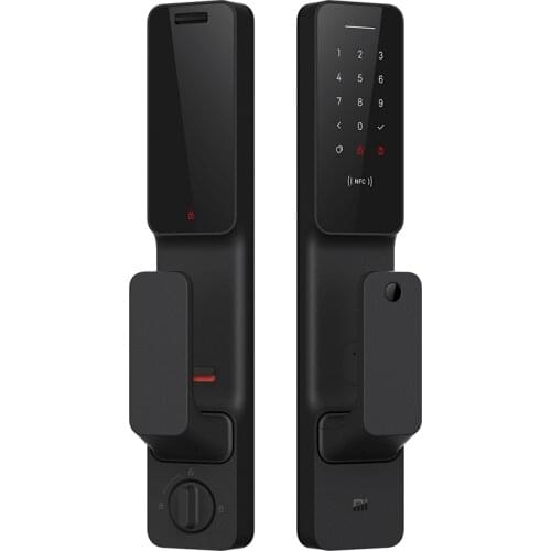 New Xiaomi Mi Push-Pull Smart Door Lock With Fingerprint Sensor password Bluetooth Unlock Mijia APP Control Intelligent Linkage