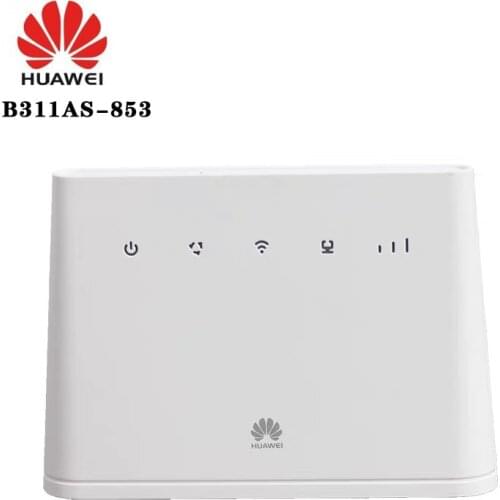 HUAWEI Router B311AS-853 2.4G 150Mbps Wifi LTE CPE Mobile Router LAN Port Support SIM card Portable Wireless Router WiFi Router
