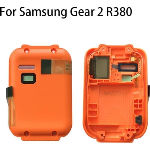 For Samsung Galaxy Gear 2 R380 Rear Housing Battery Cover For SM-R380 Watch Back Case Without Charger Connector