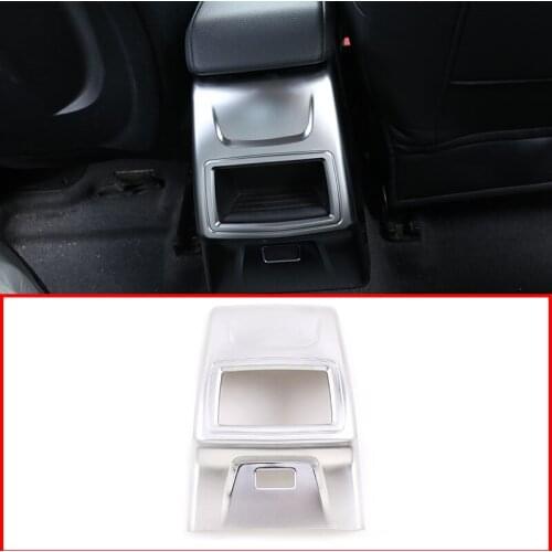 Rear Seat Air Conditioner Protective Cover Frame For BMW 19-20 1 Series ABS Plated 1 Piece Set