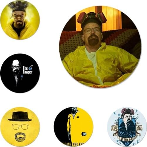 58mm the danger Icons Pins Badge Decoration Brooches Metal Badges For Clothes Backpack Decoration