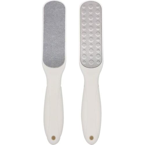 1pc 7colors Double-sided Callus Remover Foot File Scraper Portable Dead Skin Remover Foot File Foot Care Tools