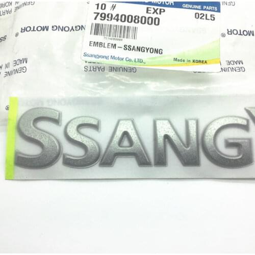 7994008000 for Ssangyong Actyon Rodius Stavic Kyron Rexton EMBLEM OEM 7994008000