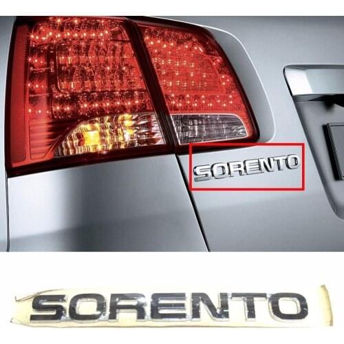 863102P010 For 2011-2014 Sorento R SORENTO logo Rear Trunk Lid Emblem 86310-2P010