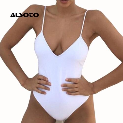 Alsoto Black And White Swimwear