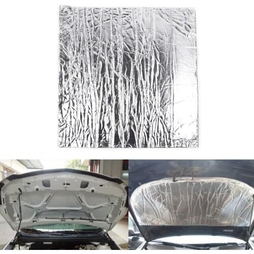 10mm Sound Deadener Car Heat Shield Insulation Deadening Material Mat 50cmx50cm Automotive Interior Noise Reduction Materials