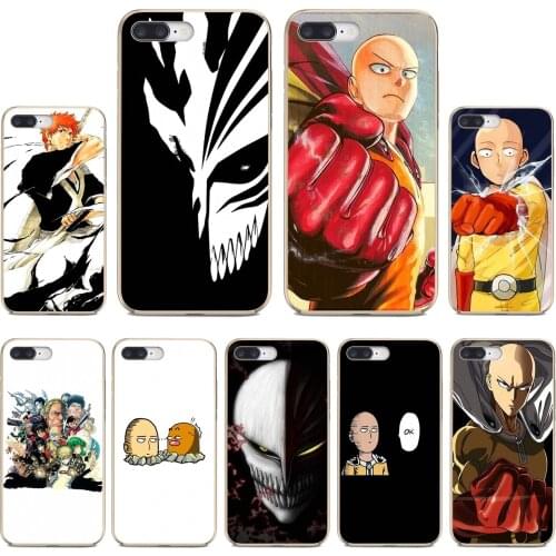 For Xiaomi mi Redmi Note 3 4 4X 5 6 7 8 8t 9 9s 9t 10 pro lite Anime-Bleach-One-Punch-Man Phone Cover