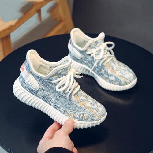 Kids shoes Childrens mesh casual sneakers 2021 spring and autumn new boys casual breathable girls' cloth shoes