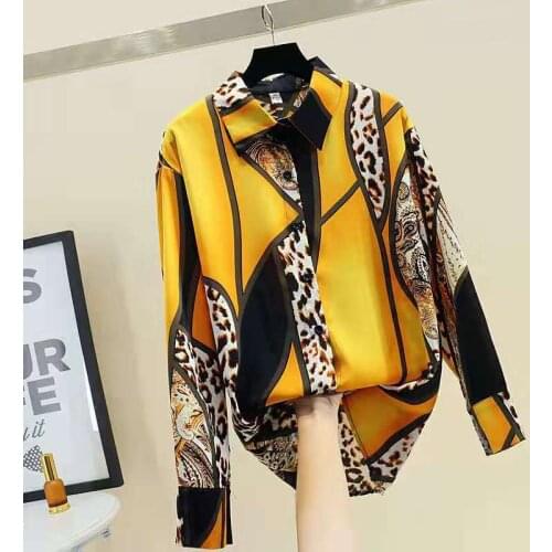 Леопардовые блузки GLOSVDE China At AliExpress