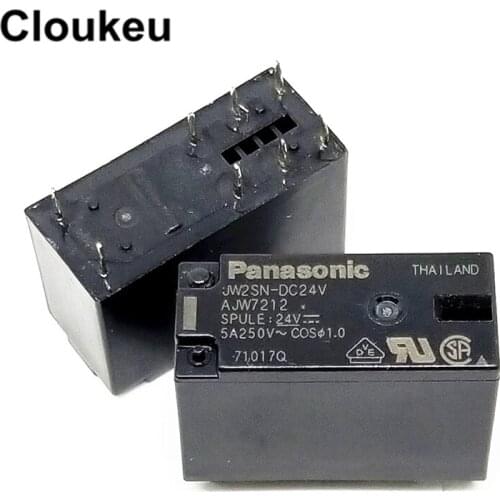 JW2SN-DC24V AJW7212 5A Relay DIP8