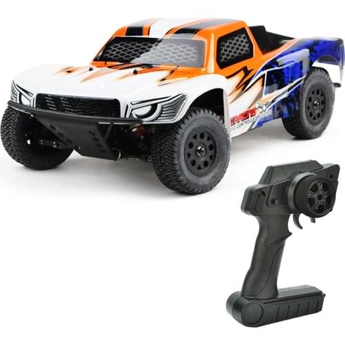 LC Racing EMB-SCH 1:14 2.4G 50+KM/H 4WD Brushless RC Off-Road Short Truck Remote Control Car Toys - RTR Color Printed Shell