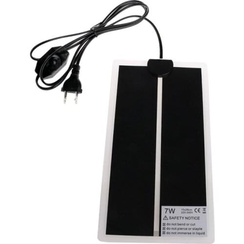 1PC 5/7/14/28/35W Adjustable Temperature Reptile Heating Pet Warmer Bed Mat