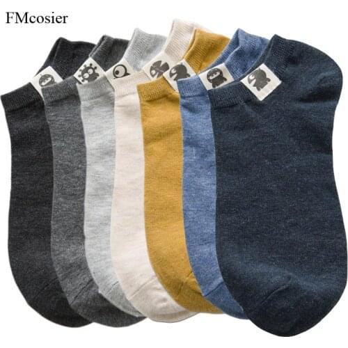8 Pairs Summer Short Socks Men High Quality Mens Dress Socks Cotton For Man Male Socken Thin Ankle Soks Sox lot New