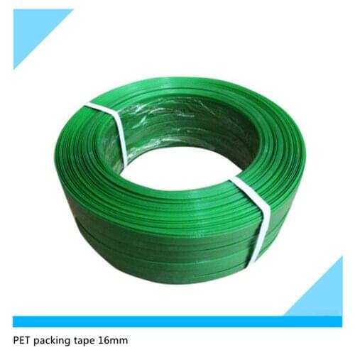 PET strapping 16mm Special specifications Pure raw materials Transparent packing tape