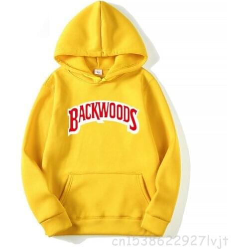 The screw thread cuff Hoodies Streetwear Backwoods Hoodie Sweatshirt Men Fashion autumn winter Hip Hop hoodie pullover Hoody