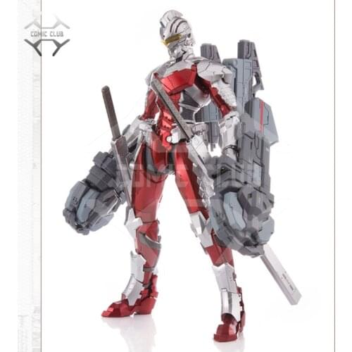 COMIC CLUB IN-STOCK 1/6 Ultraman SEVEN Ver 7.3 by Dimension Studio & E-model Anime action assembly Toys Figure