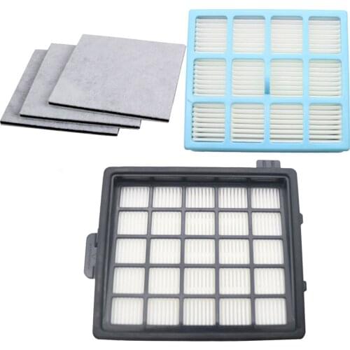 High Quality 2pcs Hepa Filter & 3pcs Motor Cotton Filter For Philips FC8134 FC8135 FC8136 FC8142 FC8146 FC8148 FC8140 FC8144
