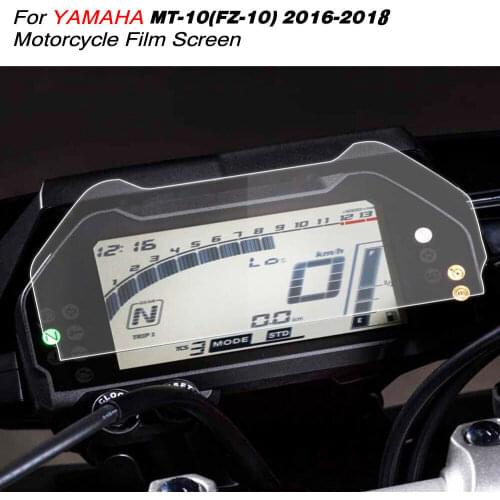 Motorcycle Cluster Scratch Protection Film Screen Protector For Yamaha MT10 FZ10 MT-10 FZ-10 2016 2017 2018