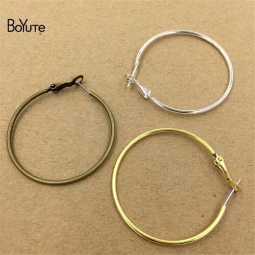 BoYuTe 20 Pieces 30MM 40MM 50MM 60MM Classic Simle Hoop Earrings for Women