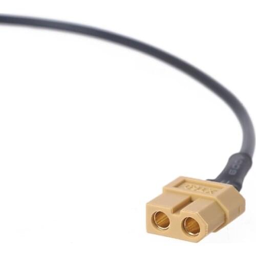 30cm/11.8in XT60 Male Bullet Connector To Male DC DC5525 Power Cable 5.5x2.5mm Adaptor TS100 Electronic Soldering Iron Dropship