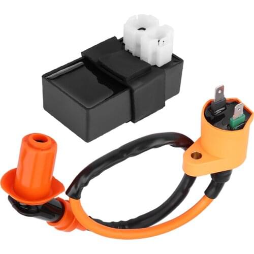 Brand New Ignition Coil and CDI Box Kit plastic metal material fit for most Chinese 125cc and150cc import pit/dirt bikes