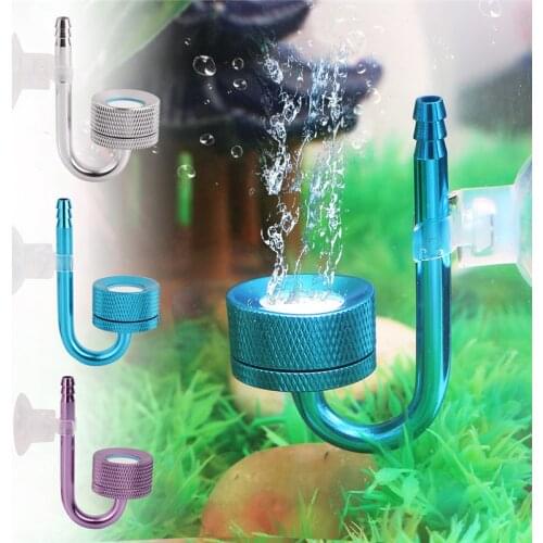 Aquarium CO2 Atomizer System Diffuser Carbon Dioxide Reactor Solenoid Regulator CO2 System Fish Tank Aquatic Wavemaker for Plant
