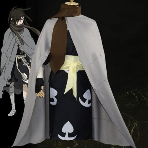 Anime Dororo Cosplay Costumes Hyakkimaru Cosplay Costume Kimono Uniforms Halloween Carnival Party Game Cosplay Costume