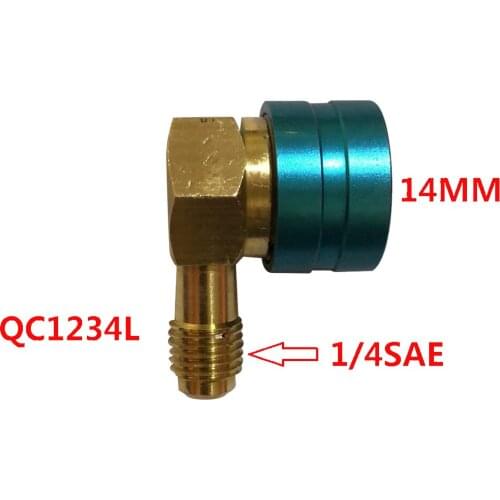 R1234YF Automotive Air Conditioning Refrigerant Plus Quick Connector Simple Liquid Connection Nozzle Quick Connector