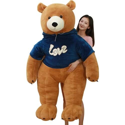 Jumbo pop polar bear doll plush toy hugging bear stuffed doll pillow large cartoon fat bear toys for girlfriend gift DY50437