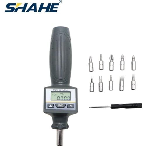 Shahe Digital Torque Screw Driver High Accuracy Preset Digital Screwdriver Hand Tools
