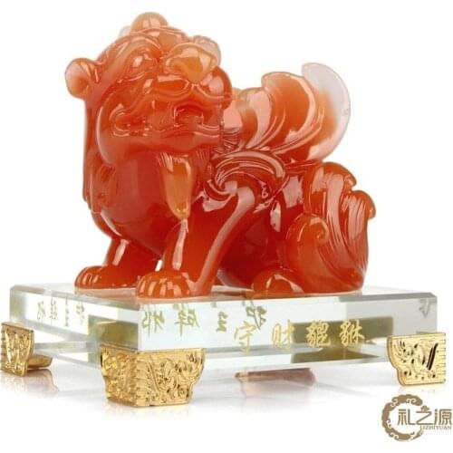 The town house from evil spirits ornaments crafts opening gifts home decorations opening mascot Lucky brave ornaments