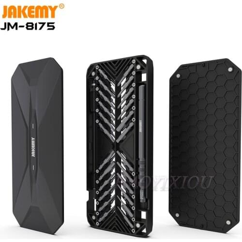 JAKEMY JM-8175 Precision Screwdriver Set Hex Torx Driver Bits Magnetic Screwdriver for Smartphone Computer Tablet Repair Tools