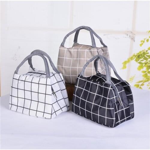 New lunch insulated bag portable lunch bag waterproof insulated lunch box bag ice insulated bag picnic bag lunch bag